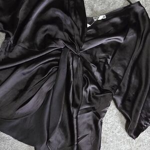 Pleione Satin Twist-Front Camisole